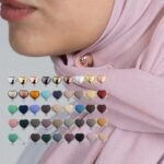 Premium Magnetic Hijab Pins - Strong Multi-Color Round Magnets for Hijab & Scarf (Pack of 12 / Set)