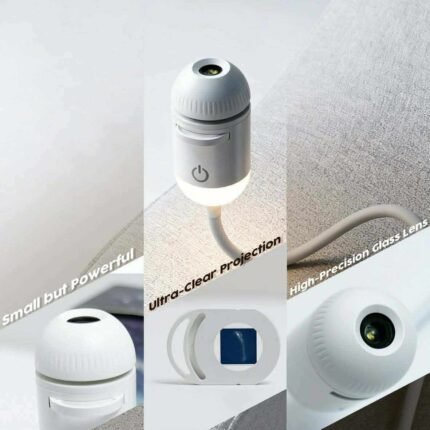 Mini Galaxy Star Portable Ultra-Clear HD Lens Projector (Small but Powerful)