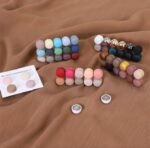 Premium Magnetic Hijab Pins - Strong Multi-Color Round Magnets for Hijab & Scarf (Pack of 12 / Set) - Image 5